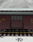 LGB 38845 G Sante Fe Railway Express Agency Baggage Car Metal Wheels Lighted