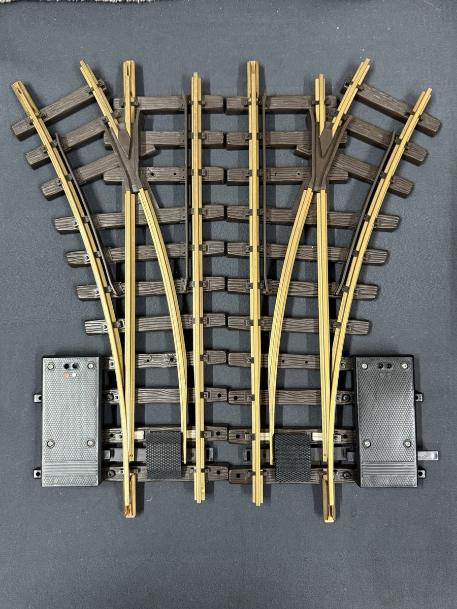 LGB 1205 & 1215 Right & Left-Hand Electric Switch Points R1 Curve G Scale LN