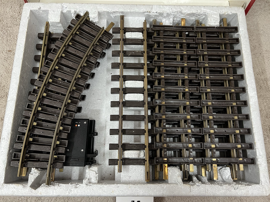 LGB 20902 Station Track Expansion Set Electric Switches Excellent G Scale