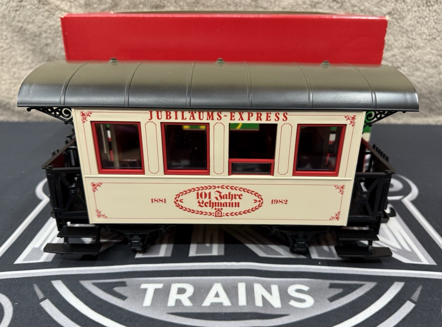 LGB 3007 1982 Anniversary Passenger Car 101 Jahre Lehman G Scale LN/Box