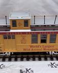 LGB 4075 DG Wilson Brothers Circus Car Drovers Caboose New/Box/Sleeve