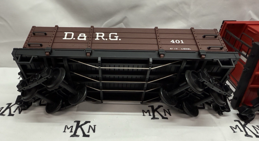 Lionel G GOLD RUSH SPECIAL 8-81000 G Scale Steam Freight Train EX