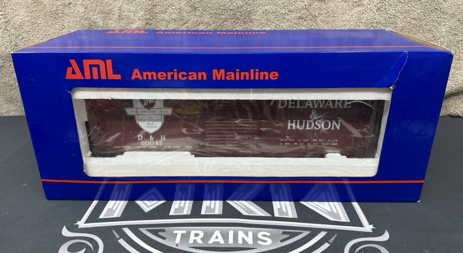 American Mainline G401-14 Delaware & Hudson Steel Box Car #20047 Accucraft LN
