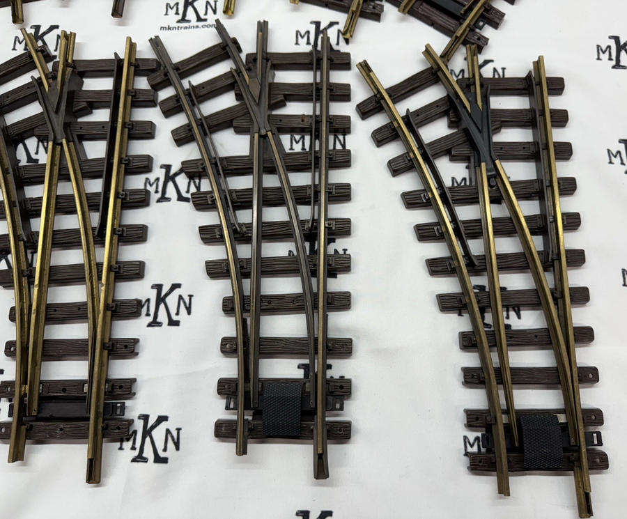 LGB Switches 1200 1210 Left / Right Turnout Switch G Scale Lot of 10