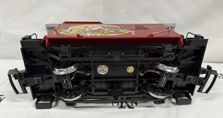 LGB 72550 Christmas Steam Engine Train Set G Scale Complete Lighted MINT