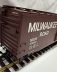 USA Trains R19319A Milwaukee Road G Scale 50’ Box Car #55393 LN
