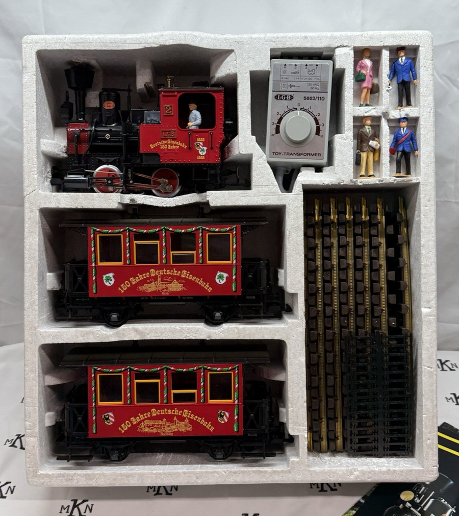 LGB 20150 150 Year Anniversary German Railroads Train Starter Set G Scale