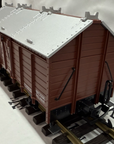 LGB 48110 DR Covered Gondola Hinged roof freight car G Scale Brand New Mint