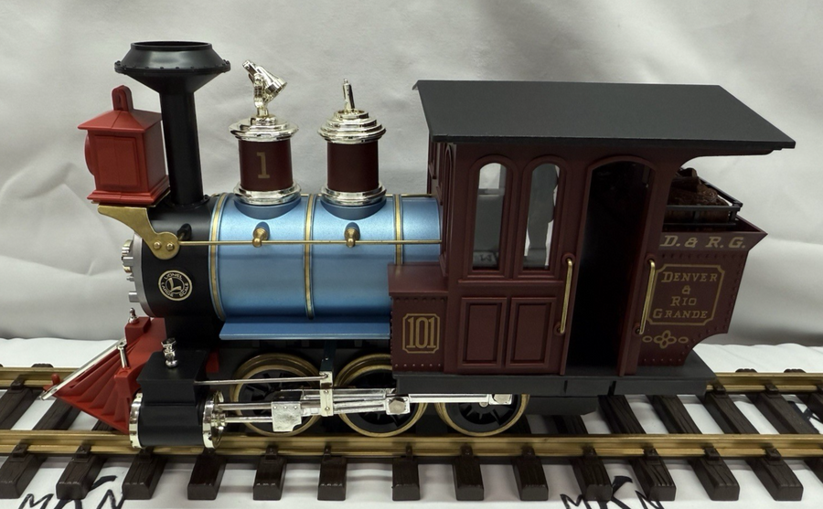 Lionel G GOLD RUSH SPECIAL 8-81000 G Scale Steam Freight Train EX