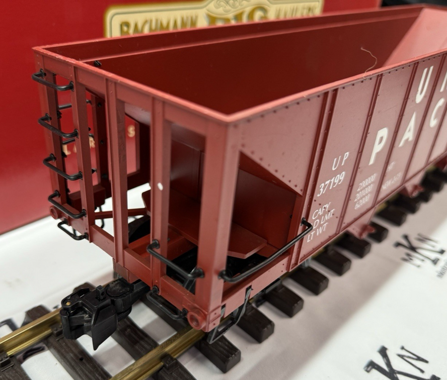 Bachmann 37199 G Gauge Model Railroad Union Pacific Hopper Car G Scale