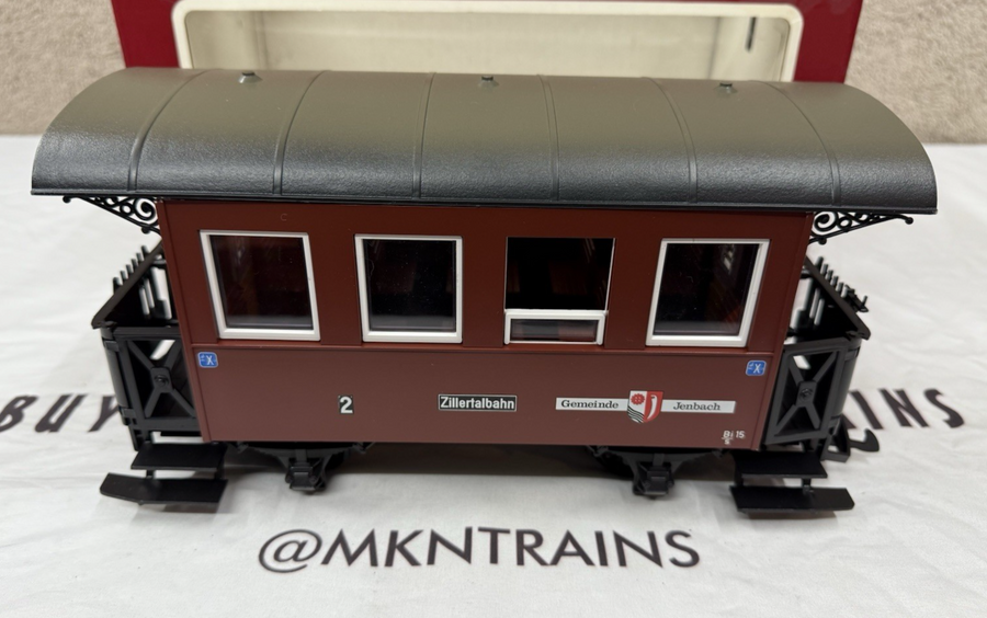 LGB 3107 G Scale Passenger Car Zillertalbahn Ramsau Hippach New/Box