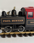 BACHMANN G SCALE PAUL BUNYAN BABE STEAM LOCOMOTIVE 0-4-0 #3 Caboose Tested