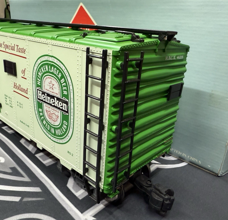 Aristo Craft ART 46205 Heineken Beer Reefer METAL WHEELS LN/BOX G Scale