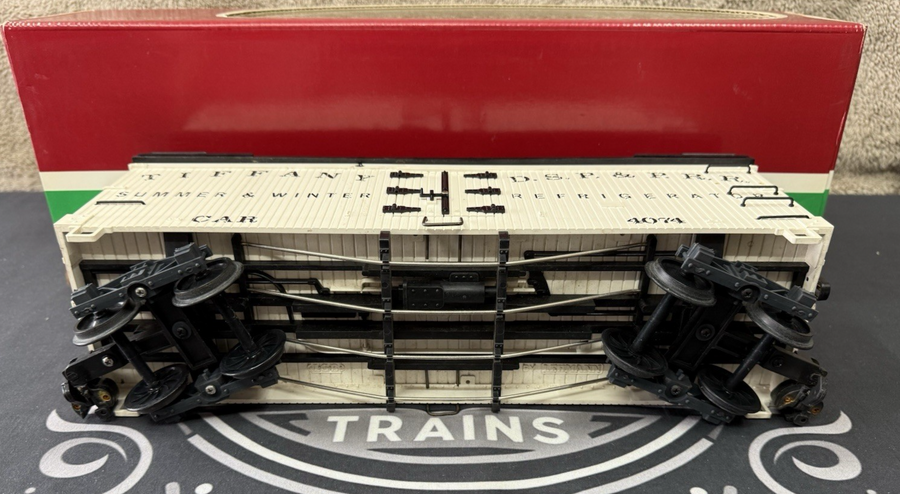 LGB 4074-Z02 G Scale Denver, South Park and Pacific Reefer Car VG/Box