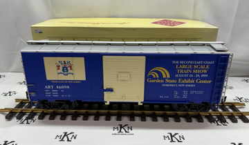 Aristo-Craft ART-46098 Steel Box Car 1999 East Coast Large Show G Scale New