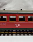 LGB 3063 RhB Rhaetian Bahn 1st and 2nd Class Passenger Coach G Scale