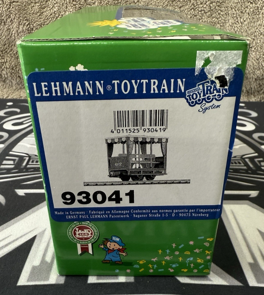 LGB 93041 Observation Car "6112" Green Rail Car NEW in Box Vintage Rare G Scale