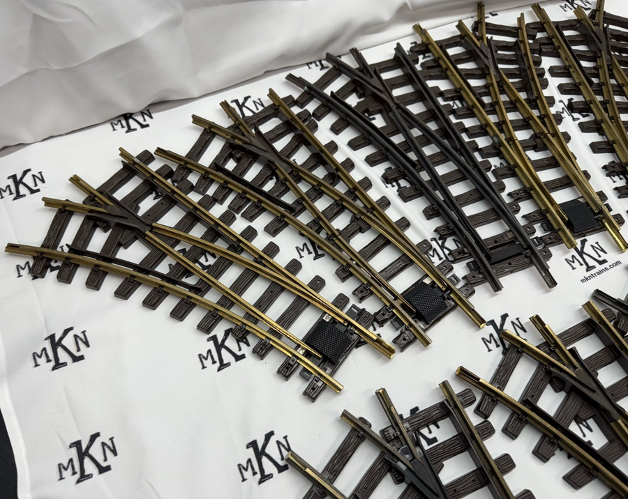 LGB Switches 1200 1210 Left / Right Turnout Switch G Scale Lot of 10