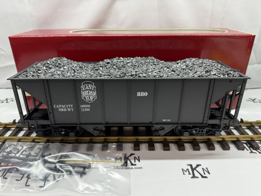 LGB 4076 East Broad Top Coal Hopper with load New in Box with Sleeve G Scale