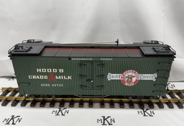 LGB G Scale 42723 Hood’s Grade A Milk Reefer Car G Scale LN/Box/Sleeve