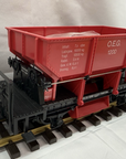 Vintage LGB 4041 OEG #1200 Ballast Car G Scale Germany Version A Couplers Red