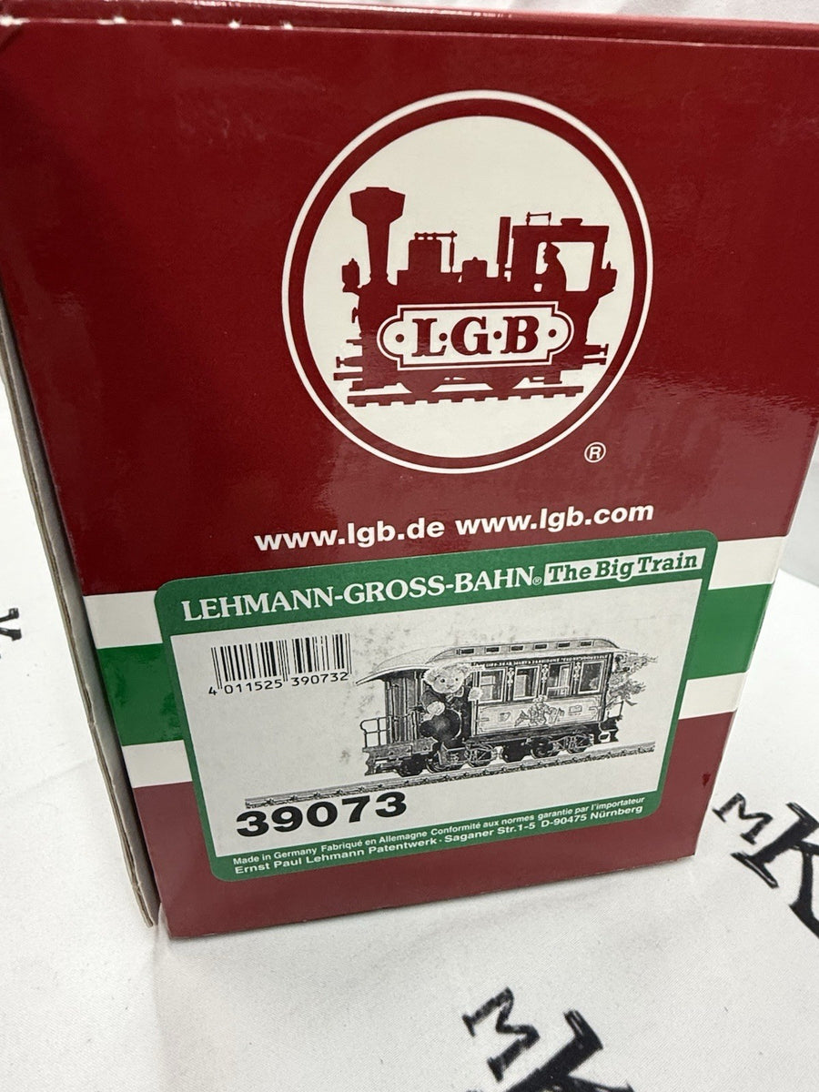 LGB 39073 Teddy Roosevelt Steiff Bear Passenger Coach G Scale
