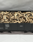 G Scale 1/24 Split Firewood Hand Cut Real Wood (1 Full Load) Hopper Load Only
