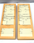 Vintage NORFOLK AND WESTERN BLANK WAYBILL Contract Lamberts Point VA LOT paper