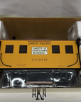 ARISTO CRAFT 46953 UNION PACIFIC TRACK CLEANING CABOOSE W/ METAL WHEELS NEW