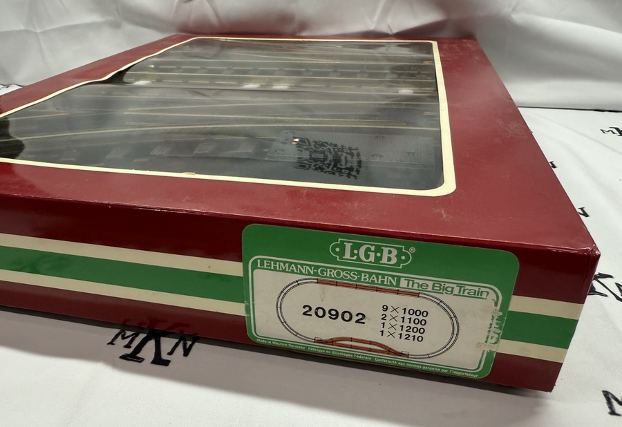 LGB 20902 Track Expansion Set G Scale 13 Pieces LN with Electric Switches
