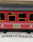 LGB PRIMUS 93107 RED NICHTRAUCHER #2 PASSENGER CAR NOS New G Scale