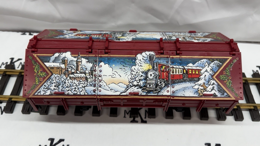 LGB 72555 Merry Christmas Starter Train Set W/Smoke Complete #96 Ltd Ed. MINT
