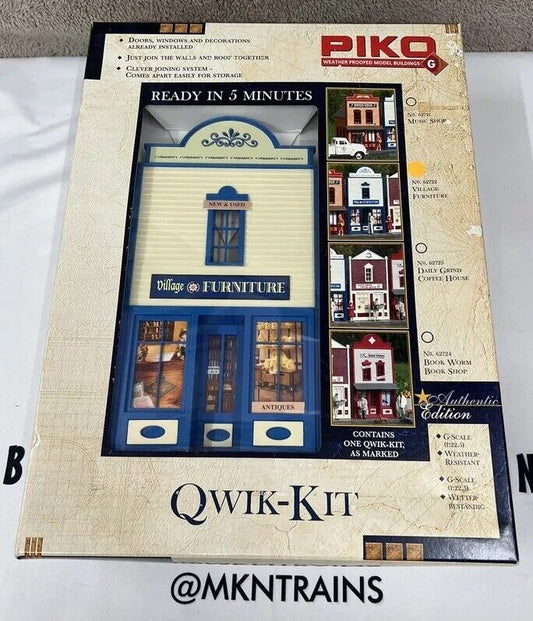 Piko Qwik Kit Music Shop Building Kit 62722 G Scale Trains