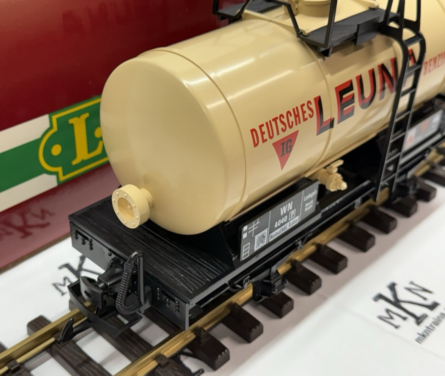 LGB 4040L G Scale LEUNA Single Dome Tank Car LN/Box