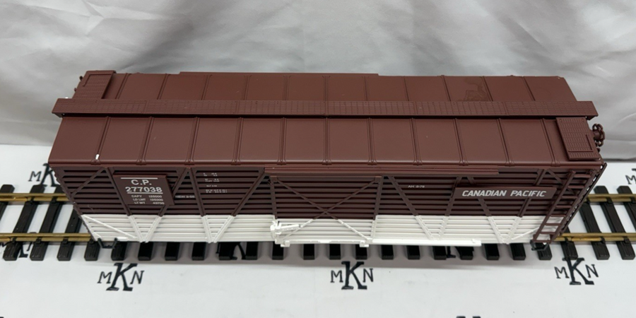 Aristo Craft 46090A Canadian Pacific CP Cattle Stock Car w/Cattle Metal Wheels G