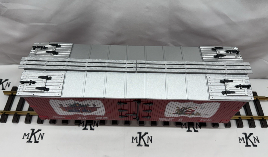 USA Trains R-13015 Christmas 1997 Refrigerator Reefer car G Scale