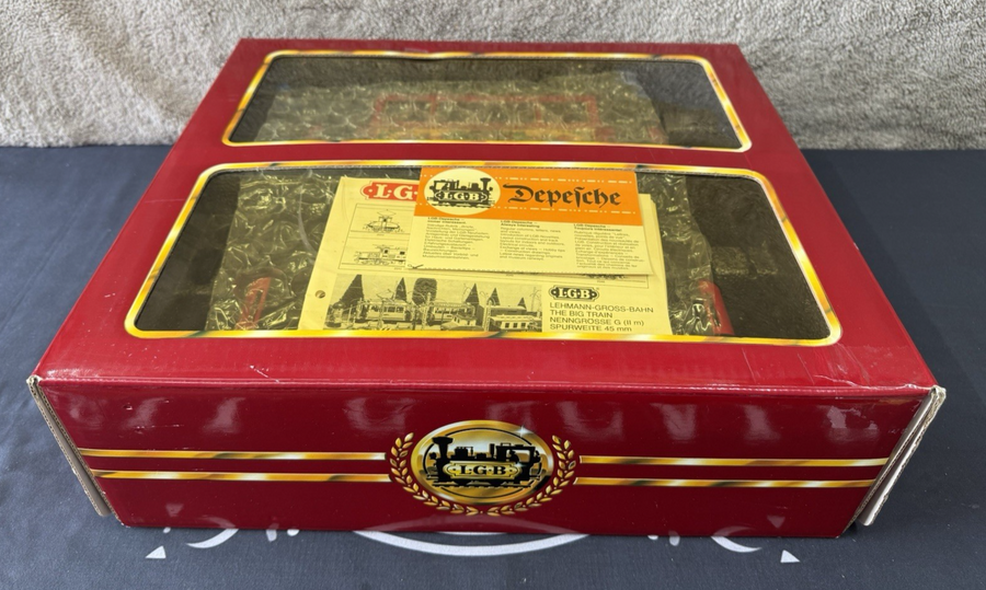 LGB 2036 Christmas Season Greetings Trolley Anniversary Set Tested LN/Box
