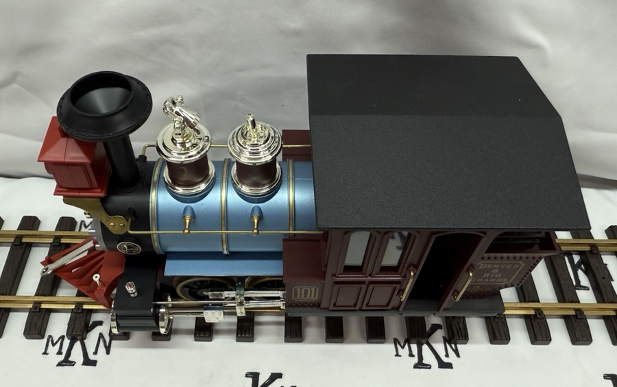 Lionel G GOLD RUSH SPECIAL 8-81000 G Scale Steam Freight Train EX