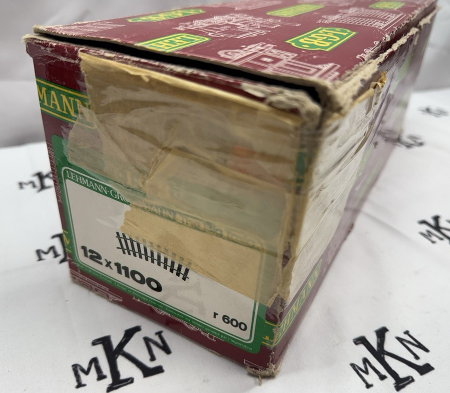 LGB 1100 11000 G Scale 30 Degree Curved Track Sections (12) EX/Box