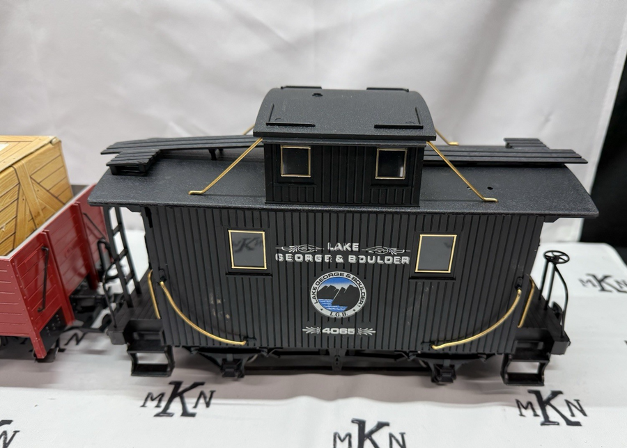 LGB 22401 Lake George & Boulder Starter Train Set with Track G Scale