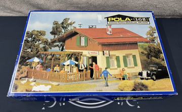 Pola LGB G Scale Post Inn Model Kit 929 Brand New in Box.