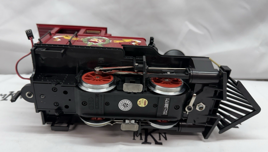 LGB 72550 Christmas Steam Engine Train Set G Scale Complete Lighted MINT