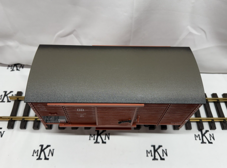 LGB 4035 G Scale Deutsche Reichsbahn Brown Box Car New/Box