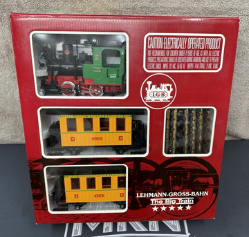 LGB 20537 FIELDS GREAT WESTERN RAILROAD 1987 STARTER SET BRAND NEW G SCALE RARE