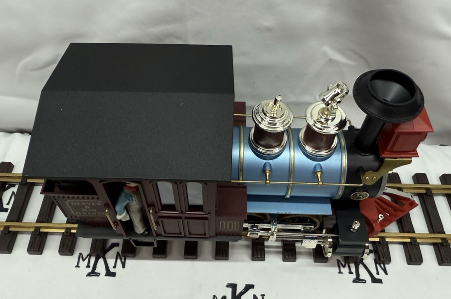 Lionel G GOLD RUSH SPECIAL 8-81000 G Scale Steam Freight Train EX