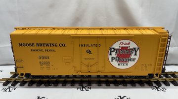 Aristo Craft Art 45211 PENNSY PILSNER Plug Door Box Car METAL WHEELS LN/BOX