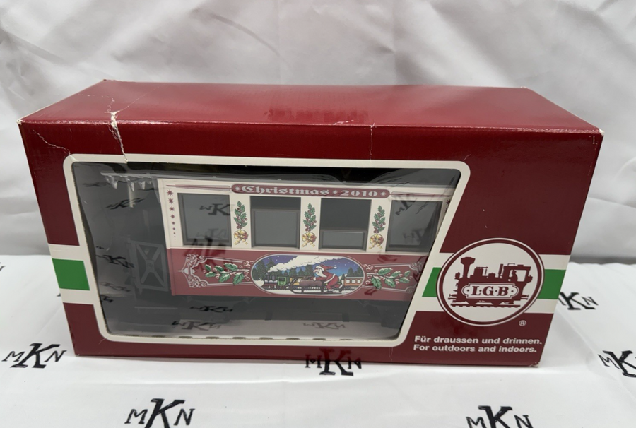 LGB 35072 Christmas 2010 Passenger Car Coach Brand New G Scale