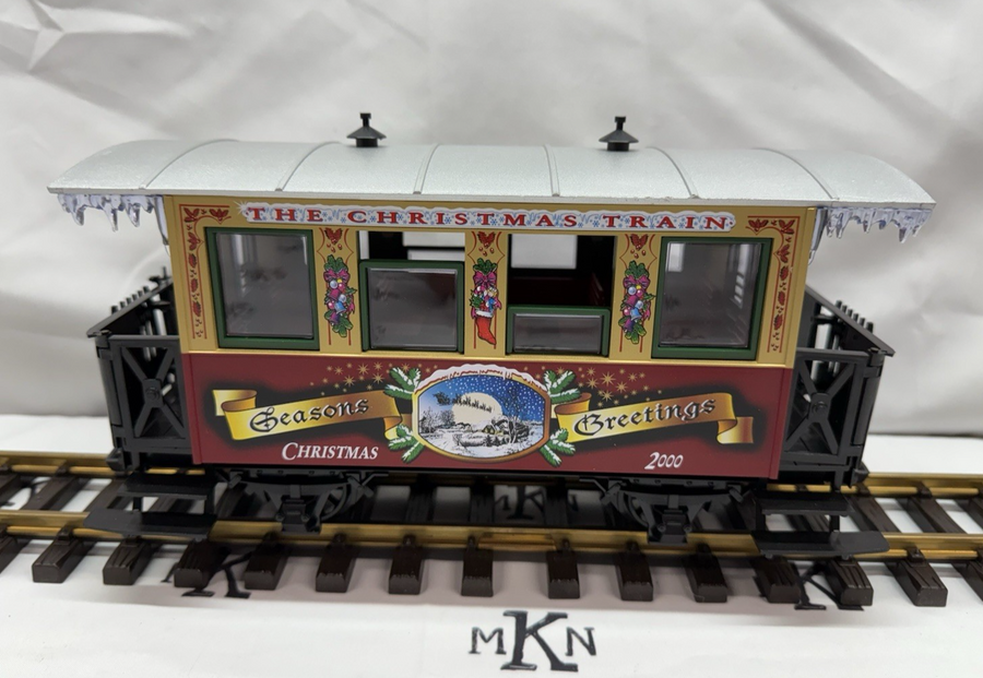 LGB 33074 Christmas Train Passenger Coach 2000 G Scale
