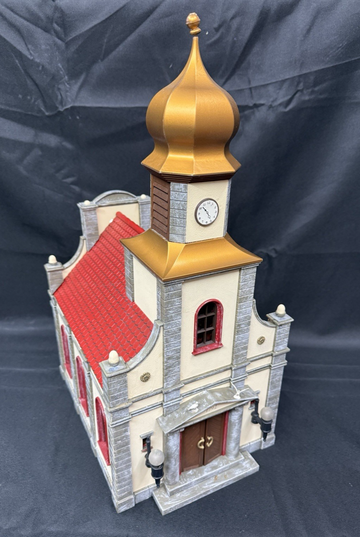 Pola LGB 990 Church Building G Scale Customized Preowned Excellent Lighted