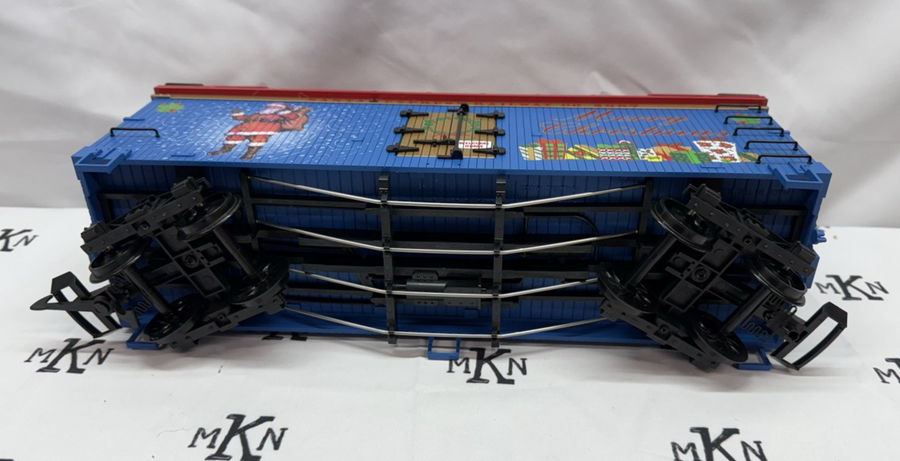 USA Trains R13025 Christmas “Merry Christmas” Refrigerator Reefer Car G Scale